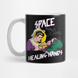 ALIENS SPACE HEALING HANDS Mug